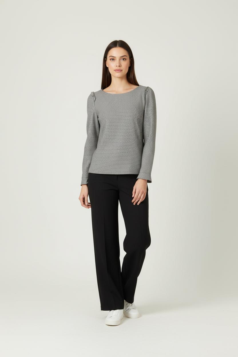 Blouse Noire et Blanche - Taille XS/34 de la marque ba&sh | PARAD89116 - Vendu par Paradigme - Image 1