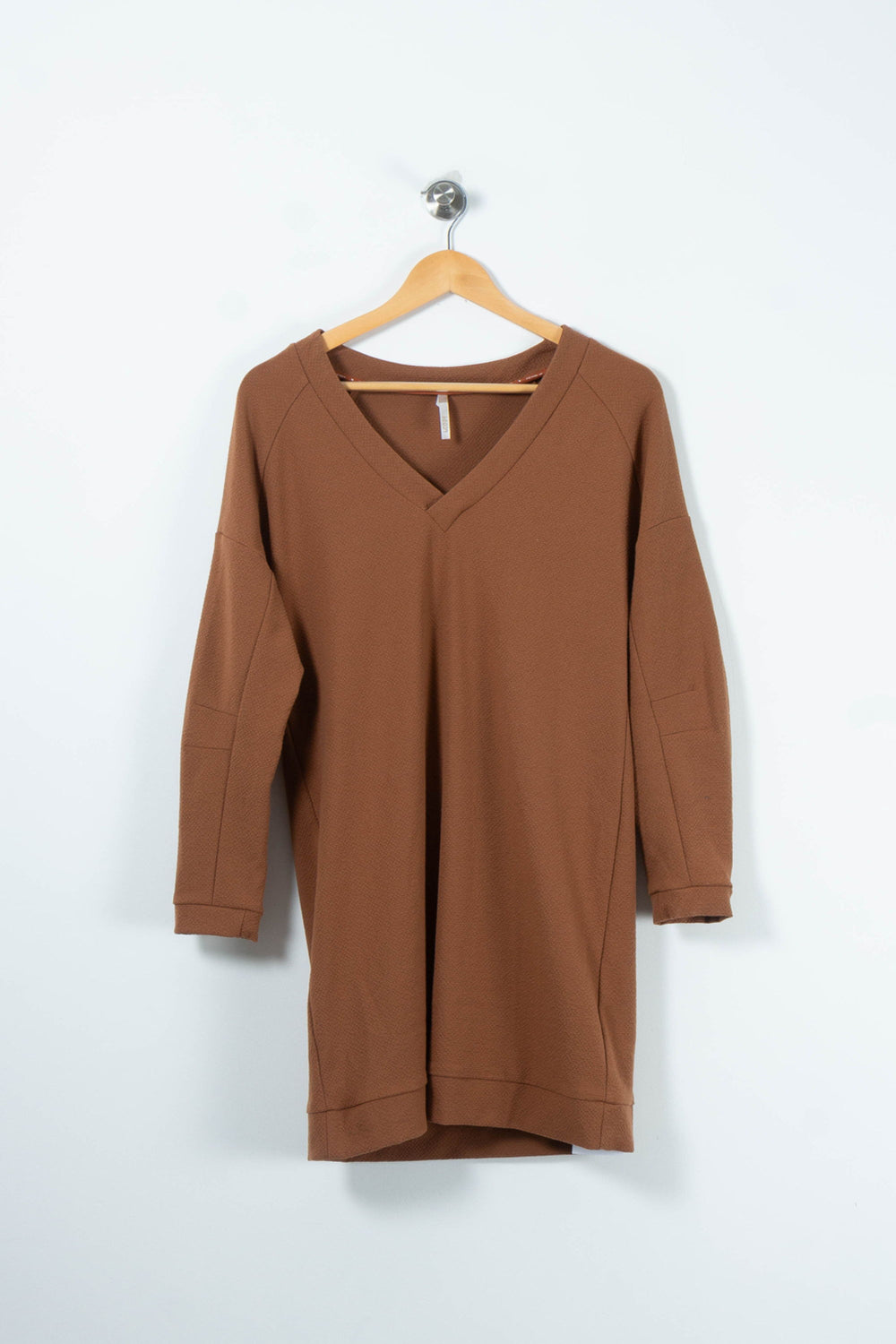 Robe Pull Marron - Taille XS/34 de la marque I.Code | PARAD89123 - Vendu par Paradigme - Image 2
