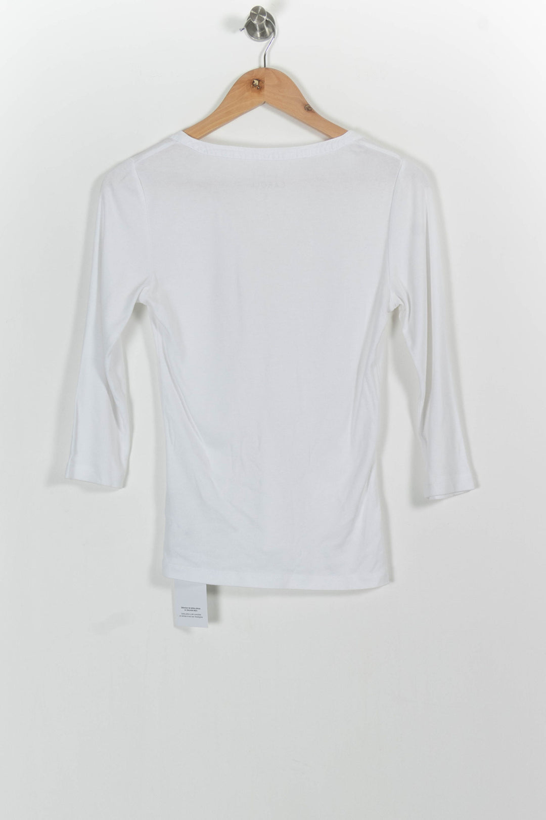 Tunique Blanche - Taille M/38 de la marque Caroll | PARAD89134 - Vendu par Paradigme - Image 4