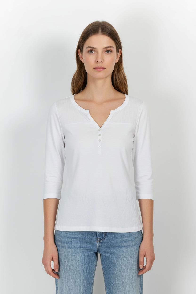 Tunique Blanche - Taille M/38 de la marque Caroll | PARAD89134 - Vendu par Paradigme - Image 1