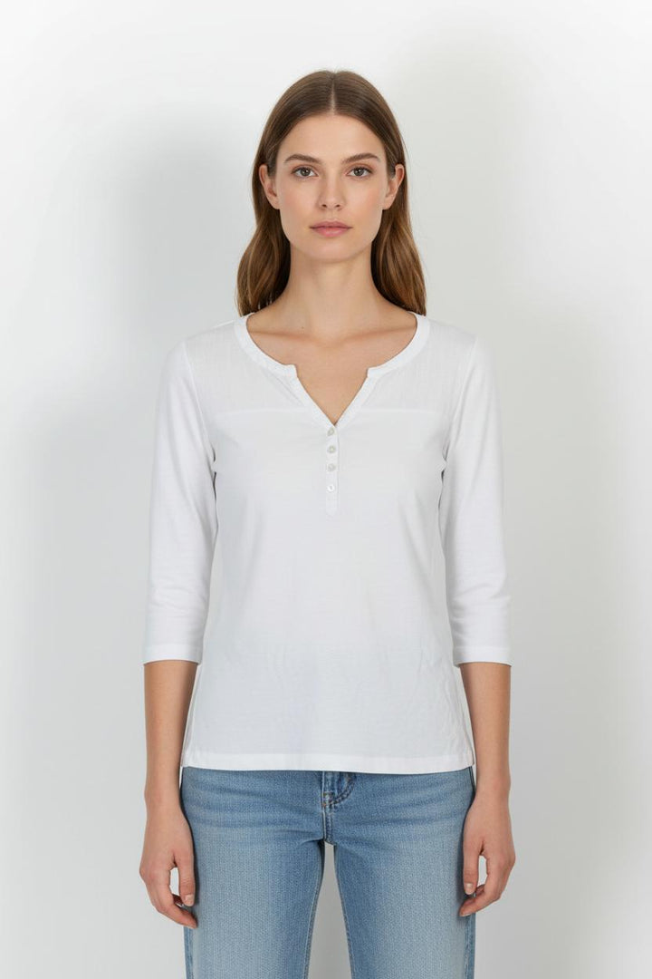 Tunique Blanche - Taille M/38 de la marque Caroll | PARAD89134 - Vendu par Paradigme - Image 1