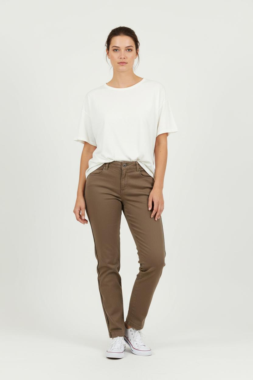Jean Beige - Taille M/38 de la marque Maison 123 | PARAD89136 - Vendu par Paradigme - Image 1