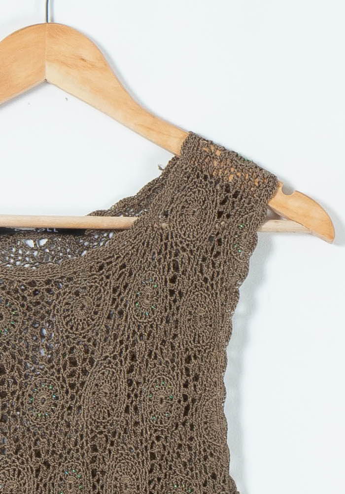 Débardeur Vert - Taille L/40 de la marque Caroll | PARAD89137 - Vendu par Paradigme - Image 3