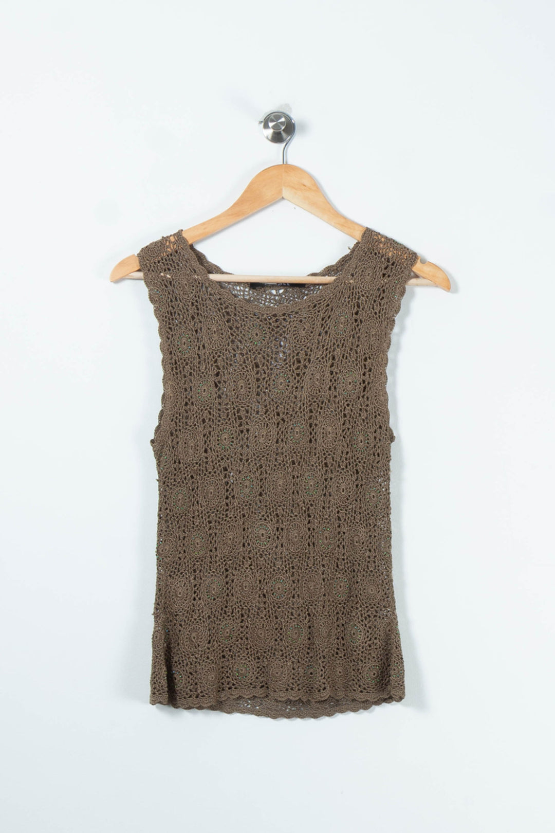 Débardeur Vert - Taille L/40 de la marque Caroll | PARAD89137 - Vendu par Paradigme - Image 2