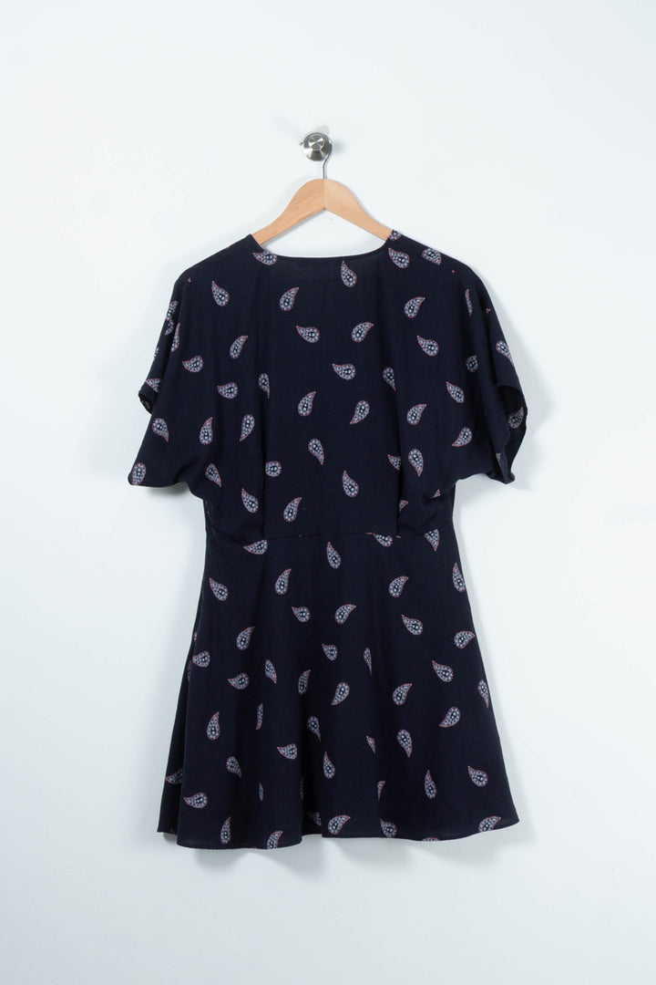 Robe Midi Bleue - Taille L/40 de la marque Comptoir des Cotonniers | PARAD89142 - Vendu par Paradigme - Image 4