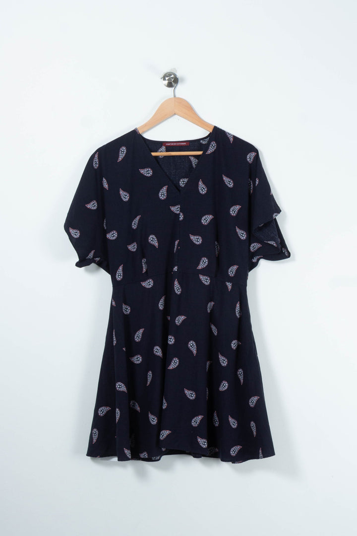 Robe Midi Bleue - Taille L/40 de la marque Comptoir des Cotonniers | PARAD89142 - Vendu par Paradigme - Image 2