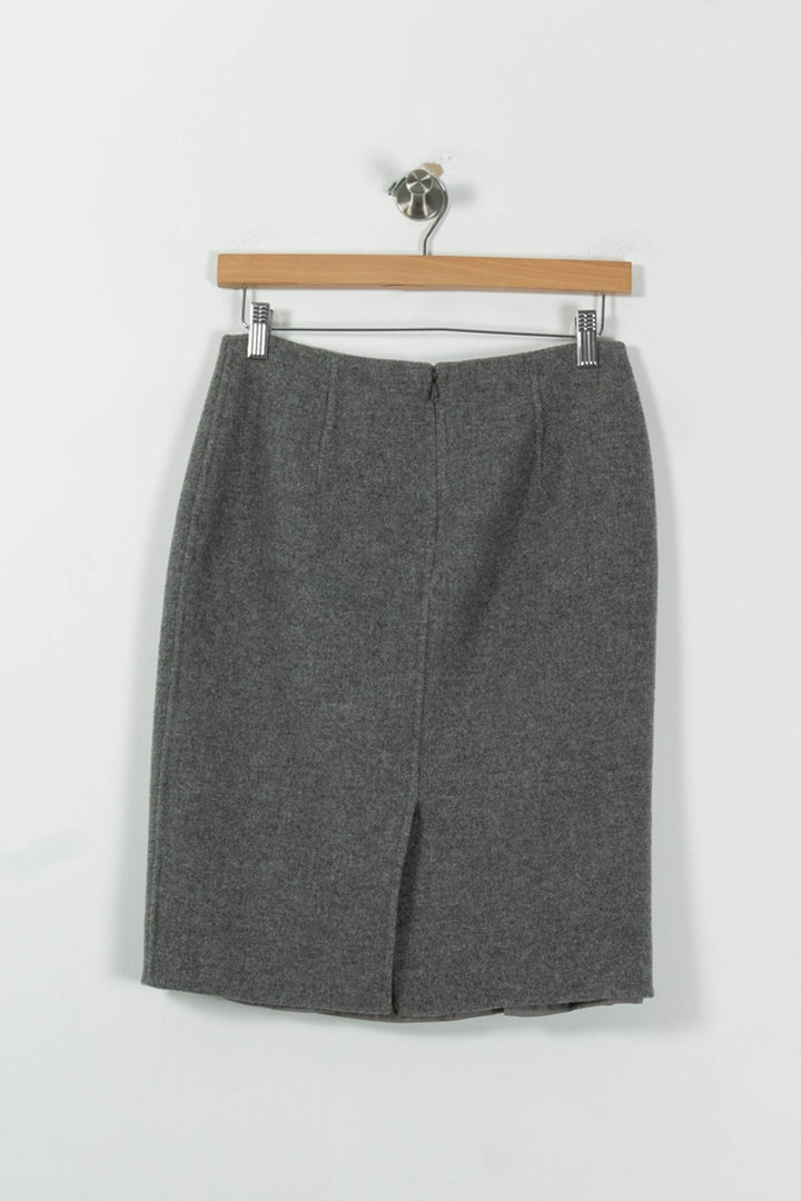 Jupe Crayon Grise - Taille M/38 de la marque Paule Ka | PARAD89147 - Vendu par Paradigme - Image 4
