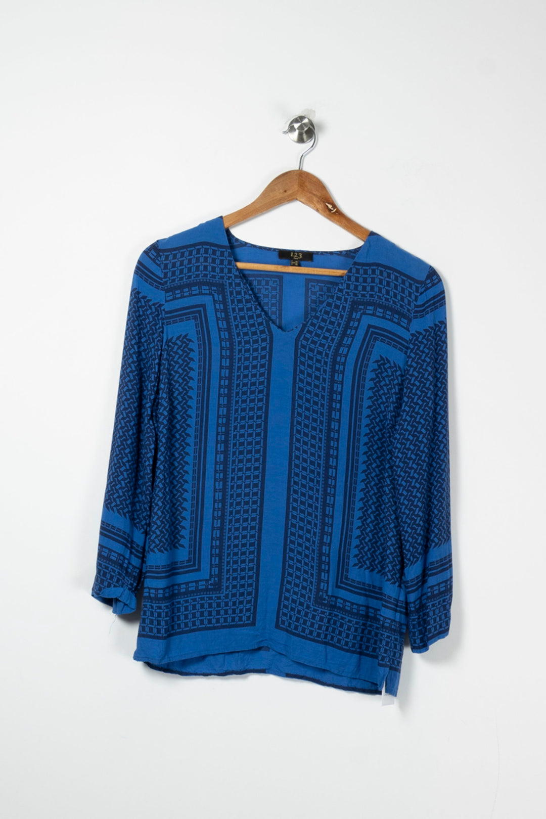 Blouse Bleue - Taille S/36 de la marque Maison 123 | PARAD89161 - Vendu par Paradigme - Image 2