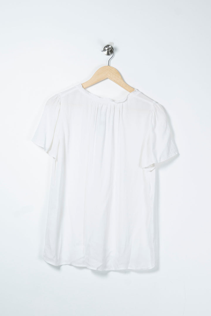 Blouse Blanche - Taille S/36 de la marque Grace & Mila | PARAD89180 - Vendu par Paradigme - Image 4