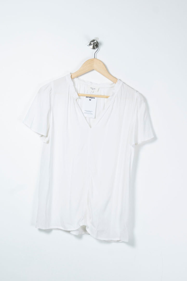 Blouse Blanche - Taille S/36 de la marque Grace & Mila | PARAD89180 - Vendu par Paradigme - Image 2