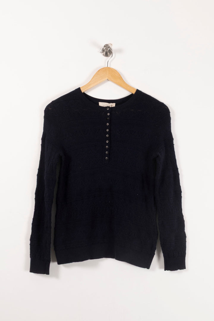 Pull Bleu - Taille S/36 de la marque Sézane | PARAD89182 - Vendu par Paradigme - Image 2