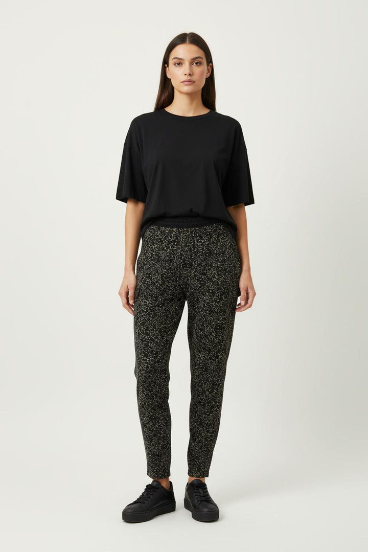 Pantalon Noir et Beige - Taille M/38 de la marque IKKS | PARAD89183 - Vendu par Paradigme - Image 1