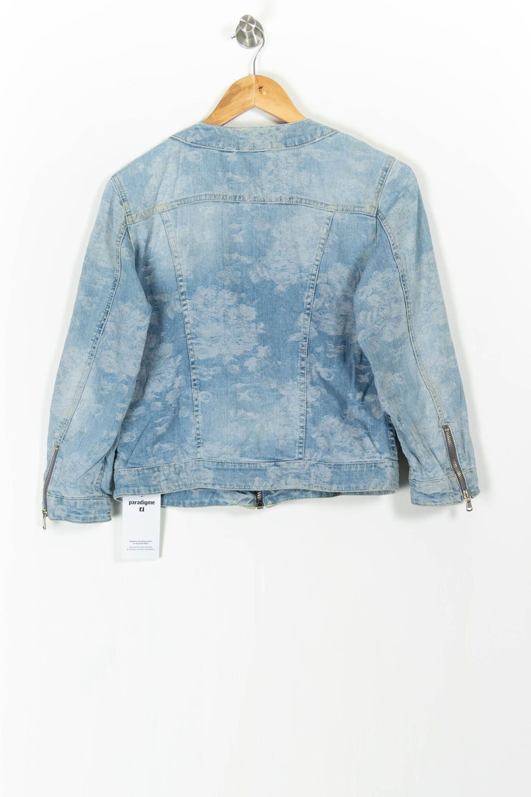 Veste en Jean Bleue - Taille L/40 de la marque Liu Jo | PARAD89185 - Vendu par Paradigme - Image 4