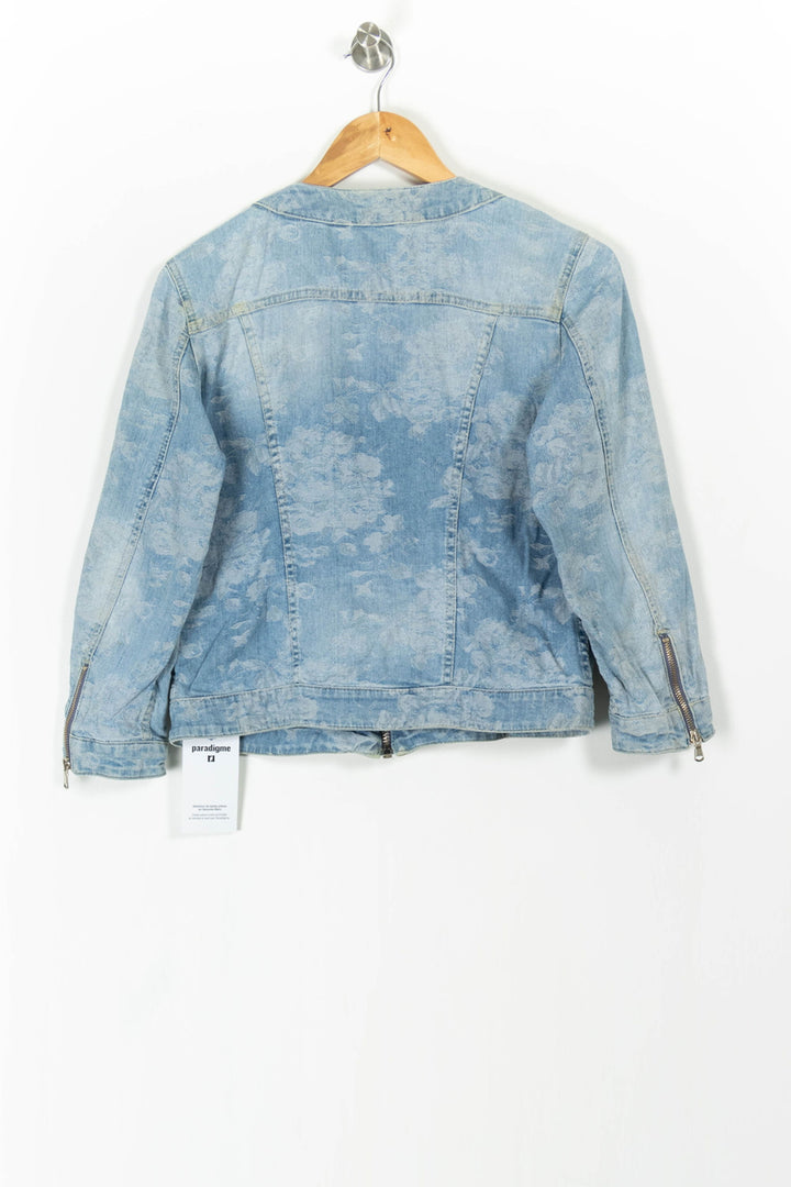 Veste en Jean Bleue - Taille L/40 de la marque Liu Jo | PARAD89185 - Vendu par Paradigme - Image 4
