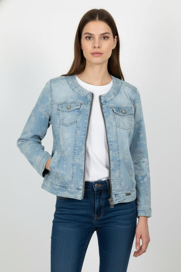 Veste en Jean Bleue - Taille L/40 de la marque Liu Jo | PARAD89185 - Vendu par Paradigme - Image 1