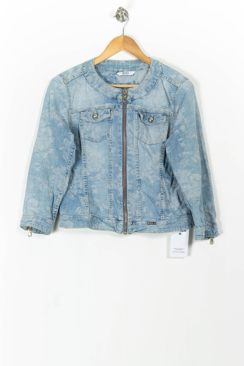 Veste en Jean Bleue - Taille L/40 de la marque Liu Jo | PARAD89185 - Vendu par Paradigme - Image 2