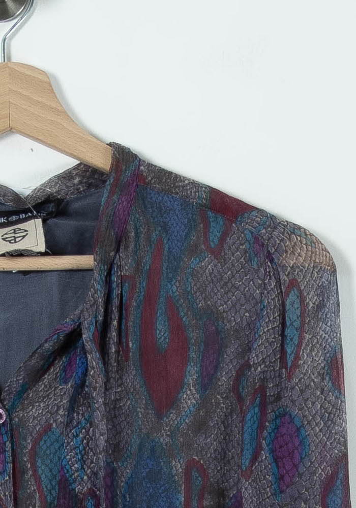 Robe Fluide Bleue et Violette - Taille M/38 de la marque Antik Batik | PARAD89202 - Vendu par Paradigme - Image 3