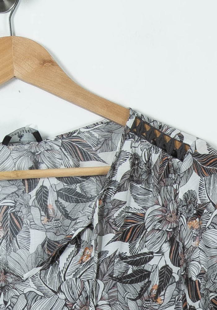 Blouse Grise - Taille S/36 de la marque One Step | PARAD89203 - Vendu par Paradigme - Image 3