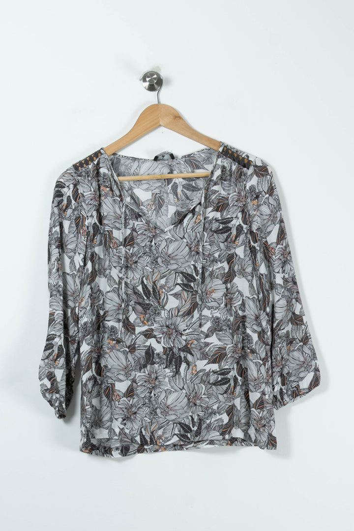Blouse Grise - Taille S/36 de la marque One Step | PARAD89203 - Vendu par Paradigme - Image 2