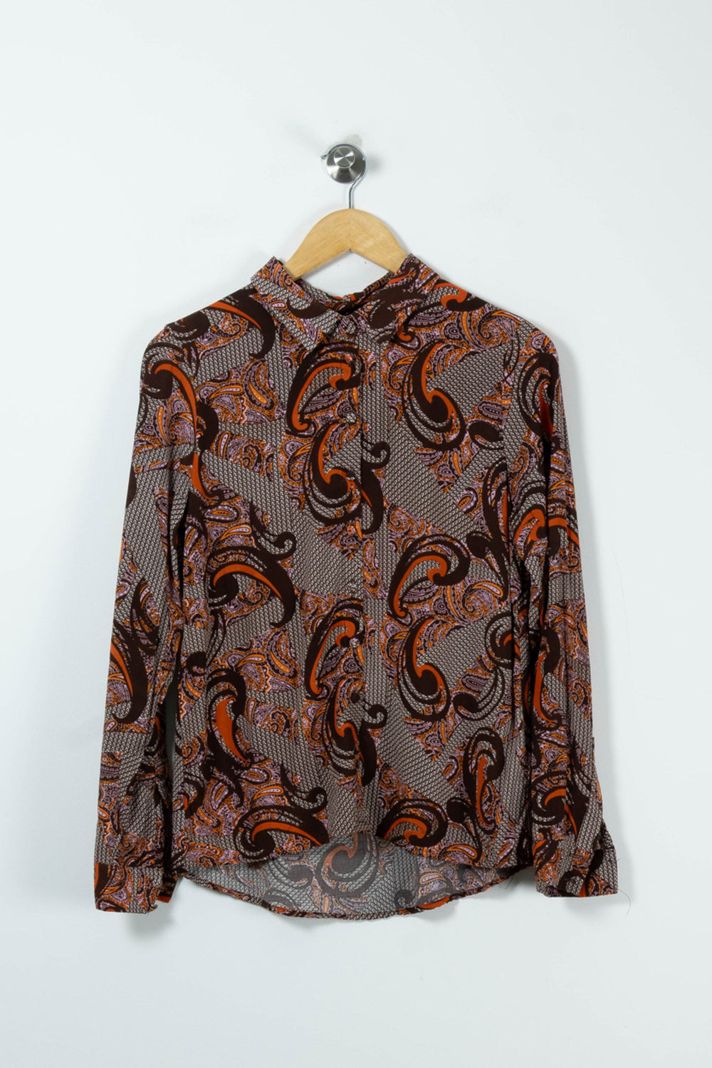 Chemise Marron et Orange - Taille S/36 de la marque Suncoo | PARAD89207 - Vendu par Paradigme - Image 2