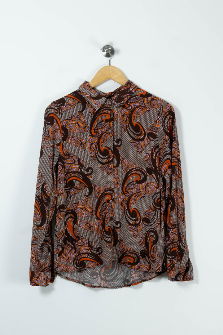 Chemise Marron et Orange - Taille S/36 de la marque Suncoo | PARAD89207 - Vendu par Paradigme - Image 2