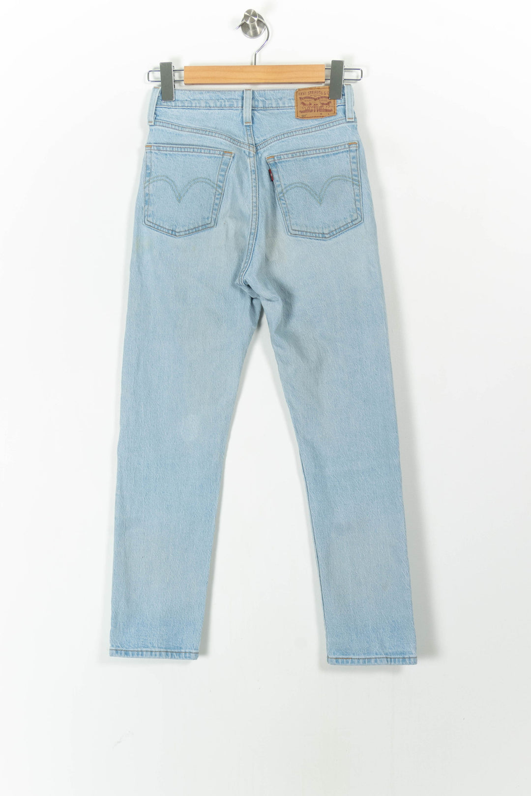 Jean Droit Bleu - Taille XS/34 de la marque Levi's | PARAD89220 - Vendu par Paradigme - Image 4