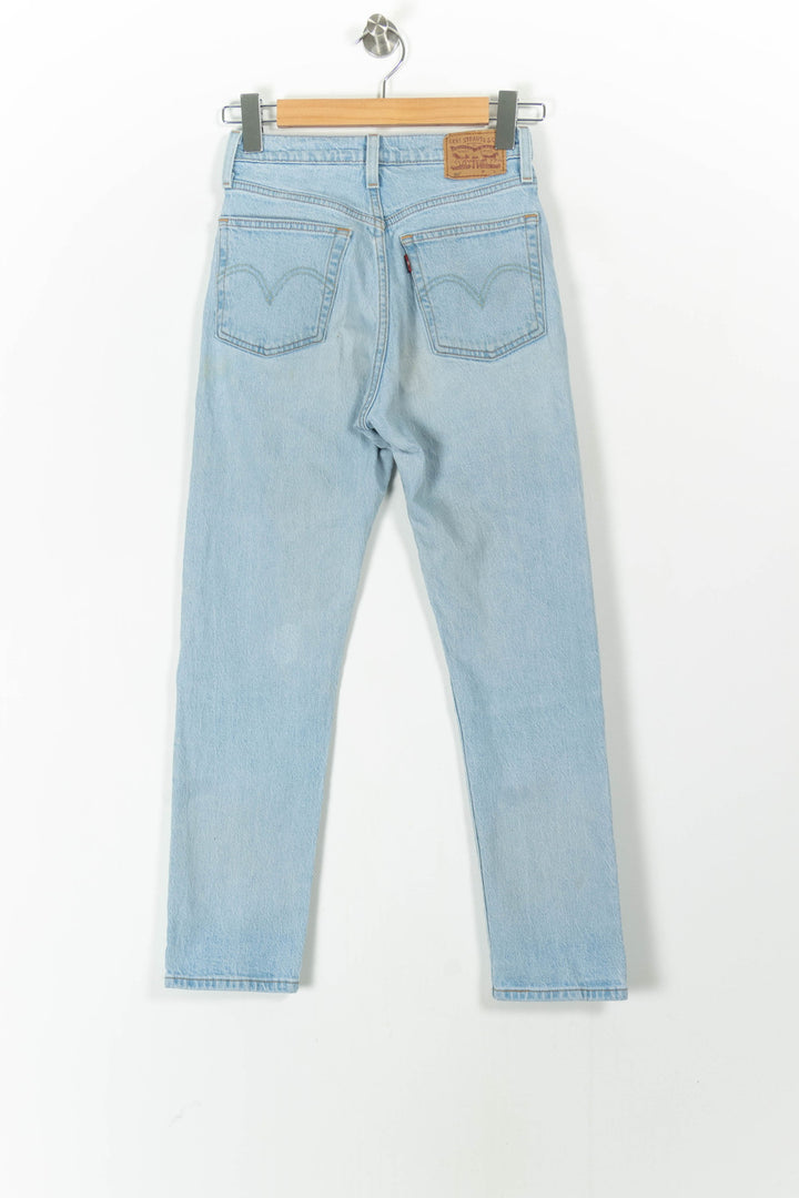 Jean Droit Bleu - Taille XS/34 de la marque Levi's | PARAD89220 - Vendu par Paradigme - Image 4