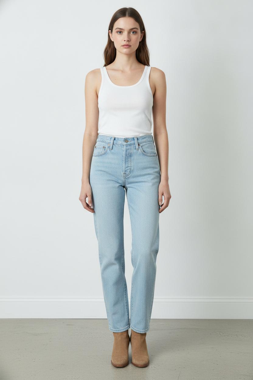 Jean Droit Bleu - Taille XS/34 de la marque Levi's | PARAD89220 - Vendu par Paradigme - Image 1