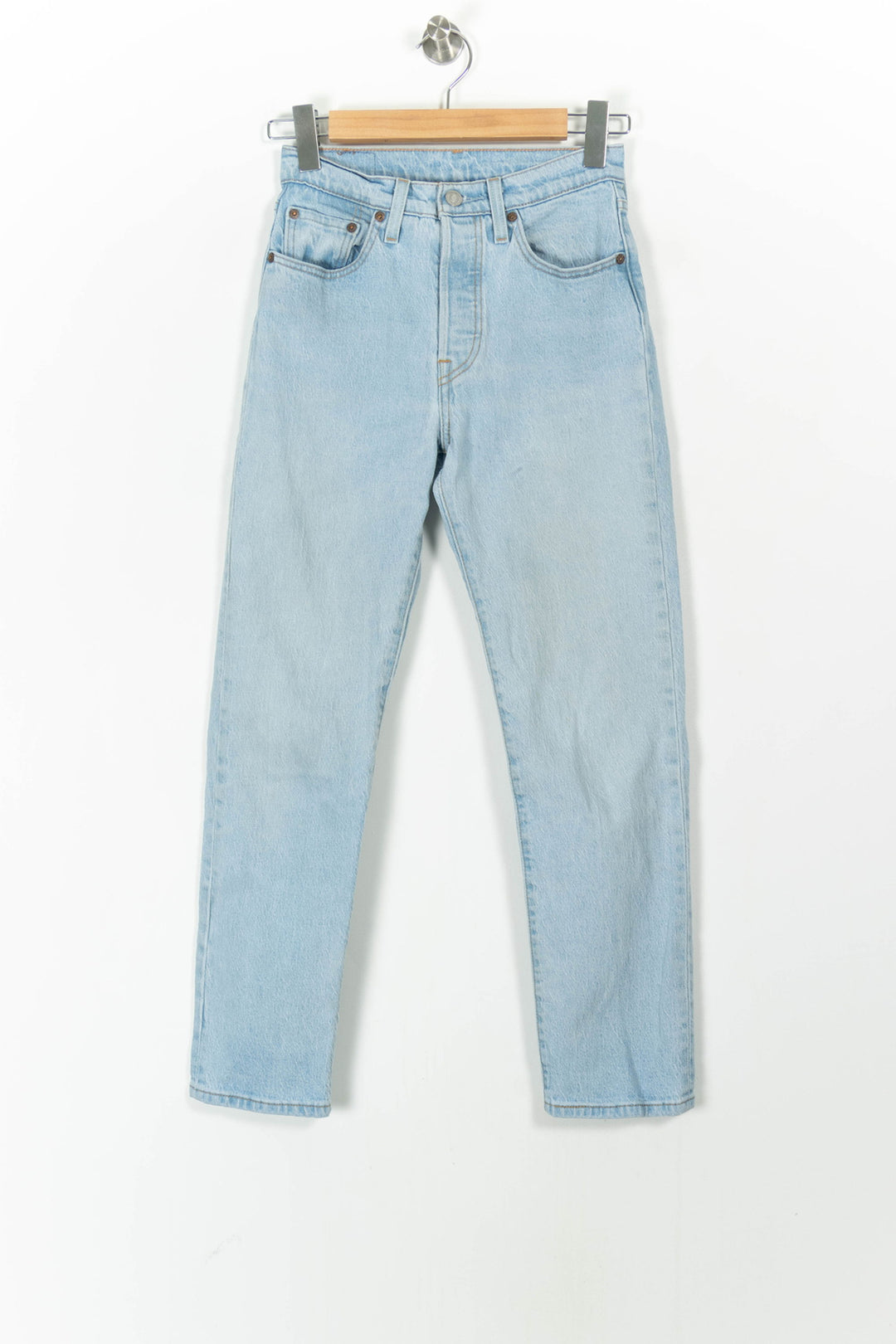 Jean Droit Bleu - Taille XS/34 de la marque Levi's | PARAD89220 - Vendu par Paradigme - Image 2