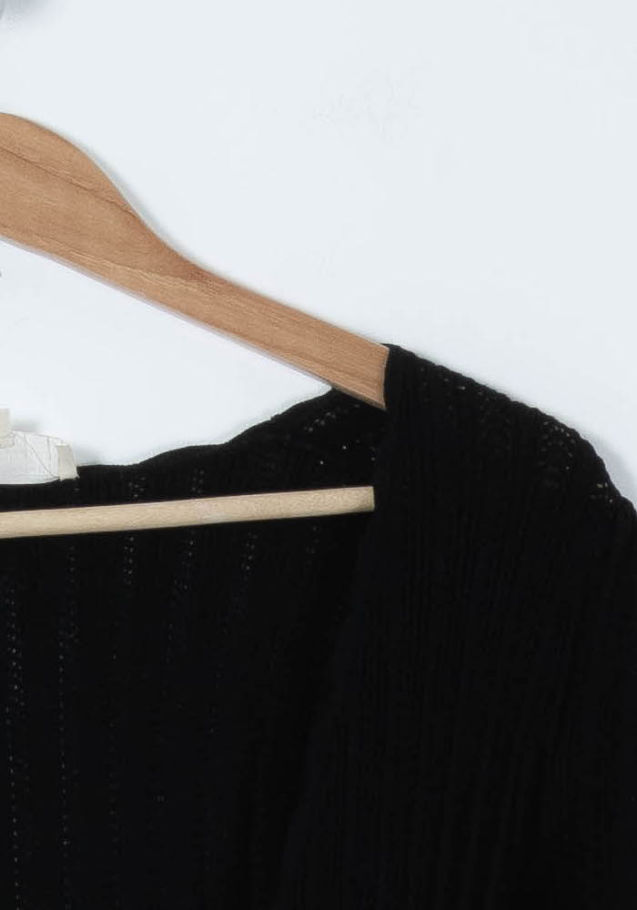 Robe Cache-Cœur Noire - Taille S/36 de la marque Sézane | PARAD89224 - Vendu par Paradigme - Image 3