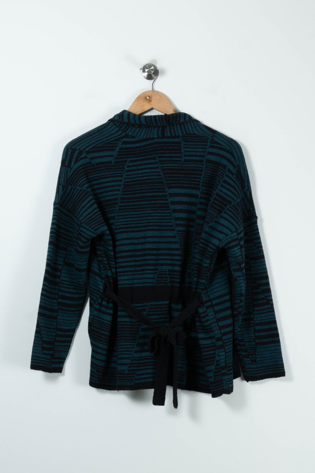 Gilet Vert et Noir - Taille S/36 de la marque La Fée Maraboutée | PARAD89237 - Vendu par Paradigme - Image 4