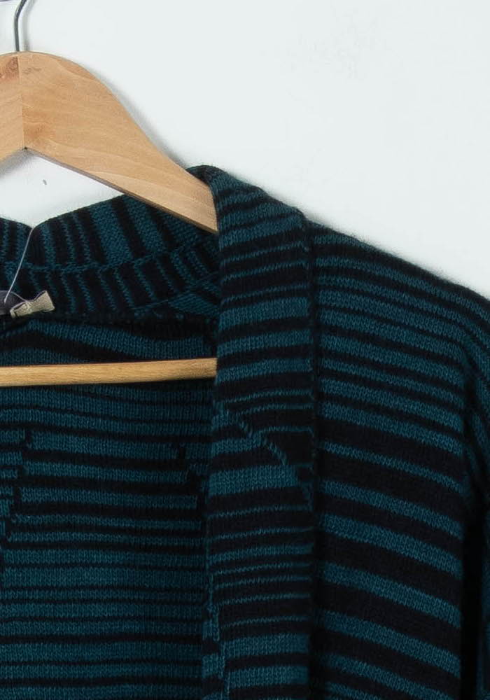 Gilet Vert et Noir - Taille S/36 de la marque La Fée Maraboutée | PARAD89237 - Vendu par Paradigme - Image 3