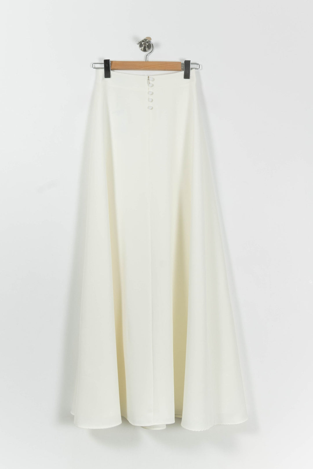 Jupe Longue Blanche - Taille XS/34 de la marque Maison Lemoine | PARAD89241 - Vendu par Paradigme - Image 4