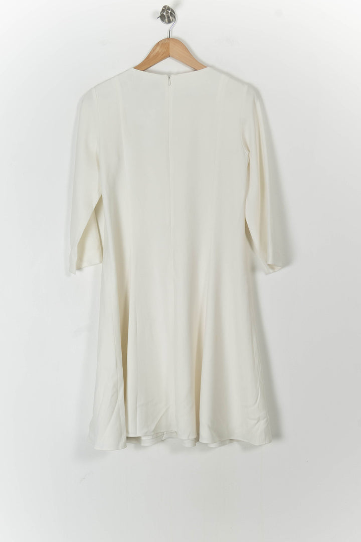 Robe Midi Blanche - Taille M/38 de la marque Paule Ka | PARAD89246 - Vendu par Paradigme - Image 4