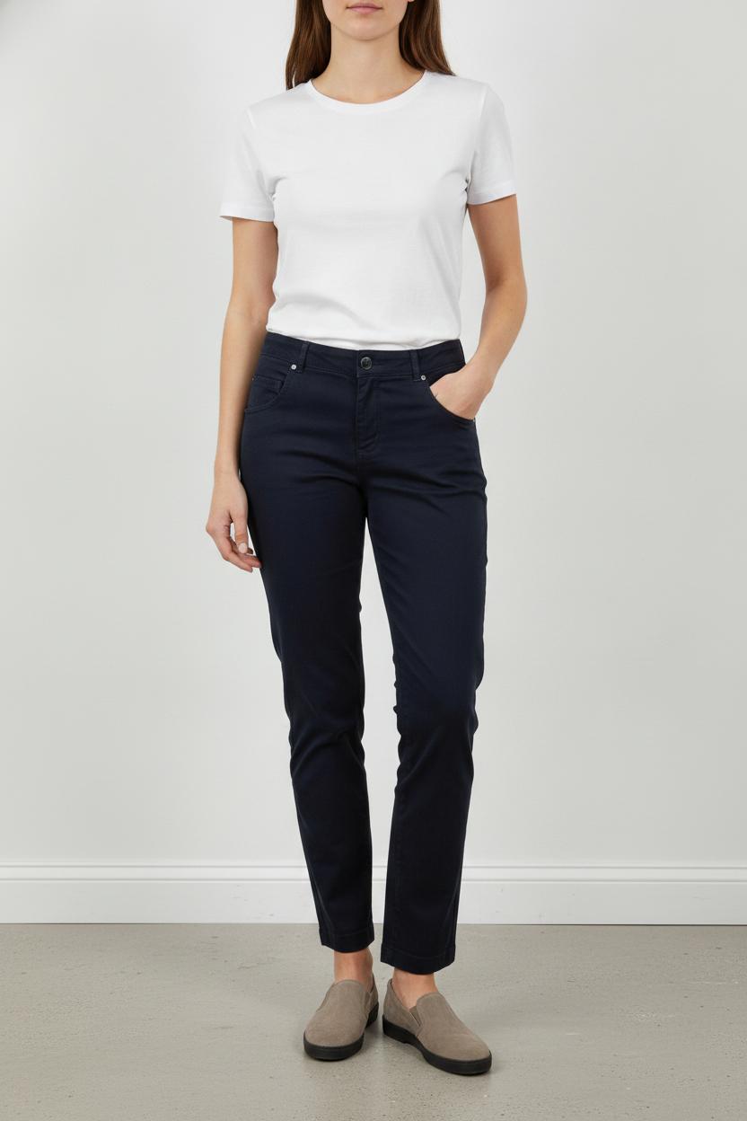 Pantalon Bleu - Taille XL/42 de la marque Caroll | PARAD89255 - Vendu par Paradigme - Image 1