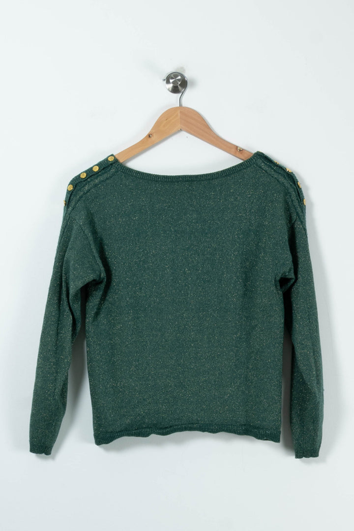 Pull Vert - Taille M/38 de la marque Karl Marc John | PARAD89260 - Vendu par Paradigme - Image 4
