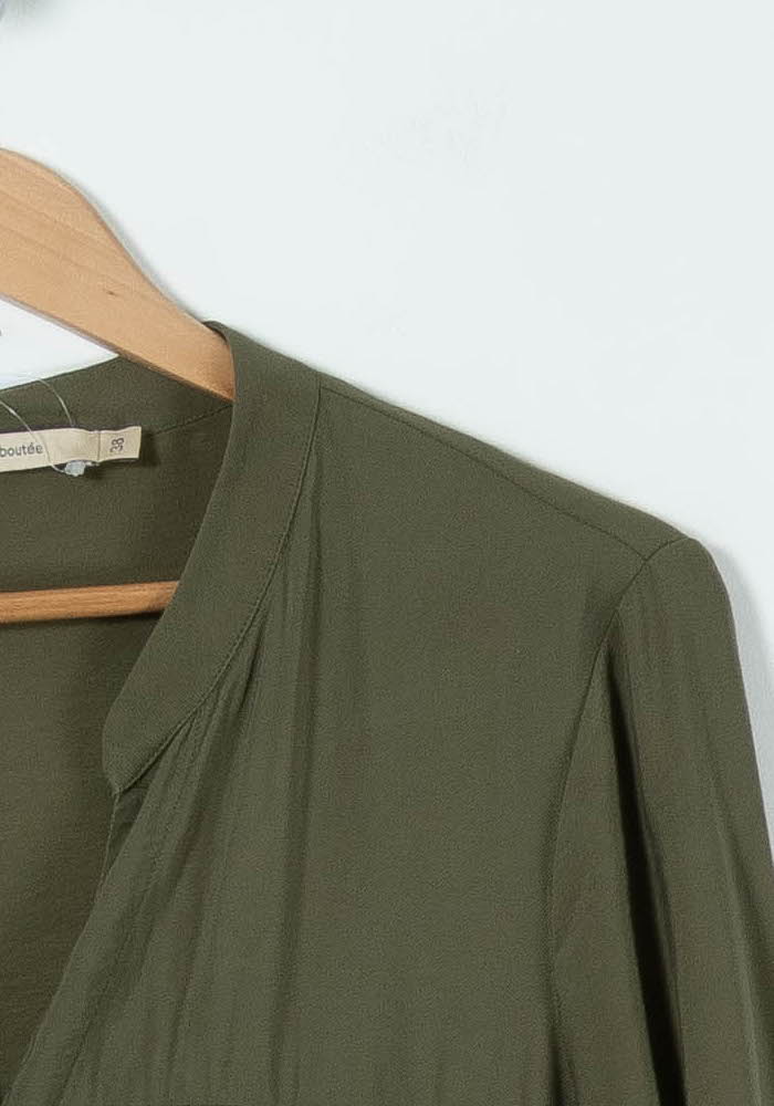 Blouse Verte - Taille M/38 de la marque La Fée Maraboutée | PARAD89264 - Vendu par Paradigme - Image 3