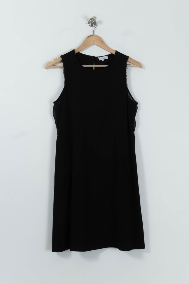 Robe Sans Manches Noire - Taille M/38 de la marque Claudie Pierlot | PARAD89271 - Vendu par Paradigme - Image 2