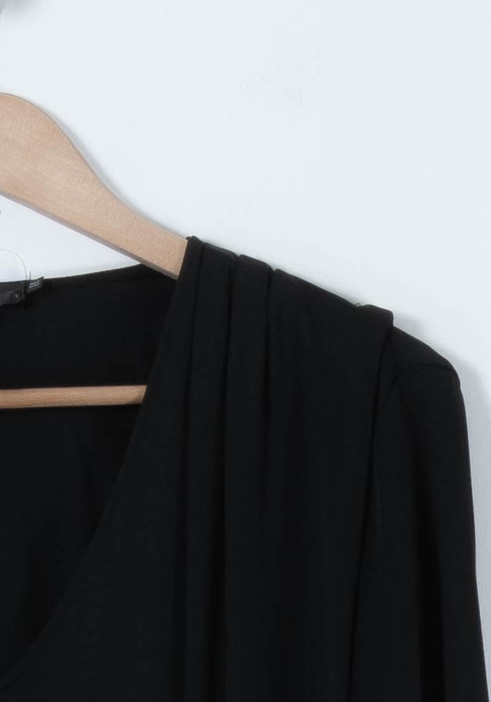 Robe Ceinturée Noire - Taille S/36 de la marque Filippa K | PARAD89273 - Vendu par Paradigme - Image 3