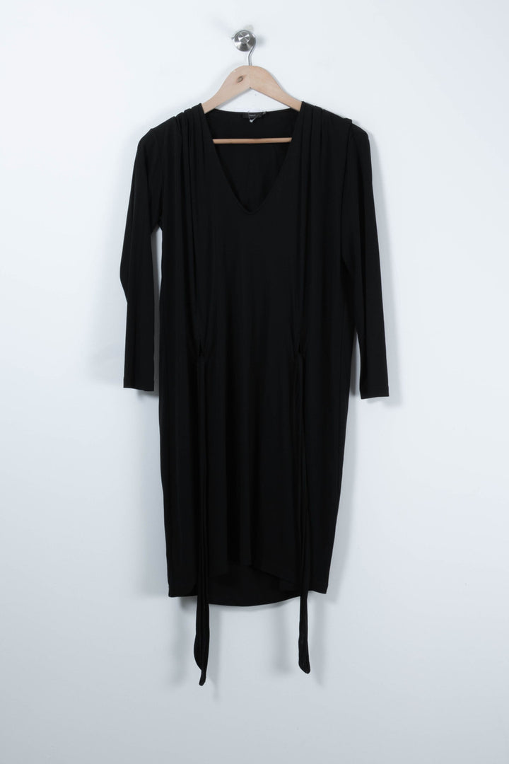 Robe Ceinturée Noire - Taille S/36 de la marque Filippa K | PARAD89273 - Vendu par Paradigme - Image 2