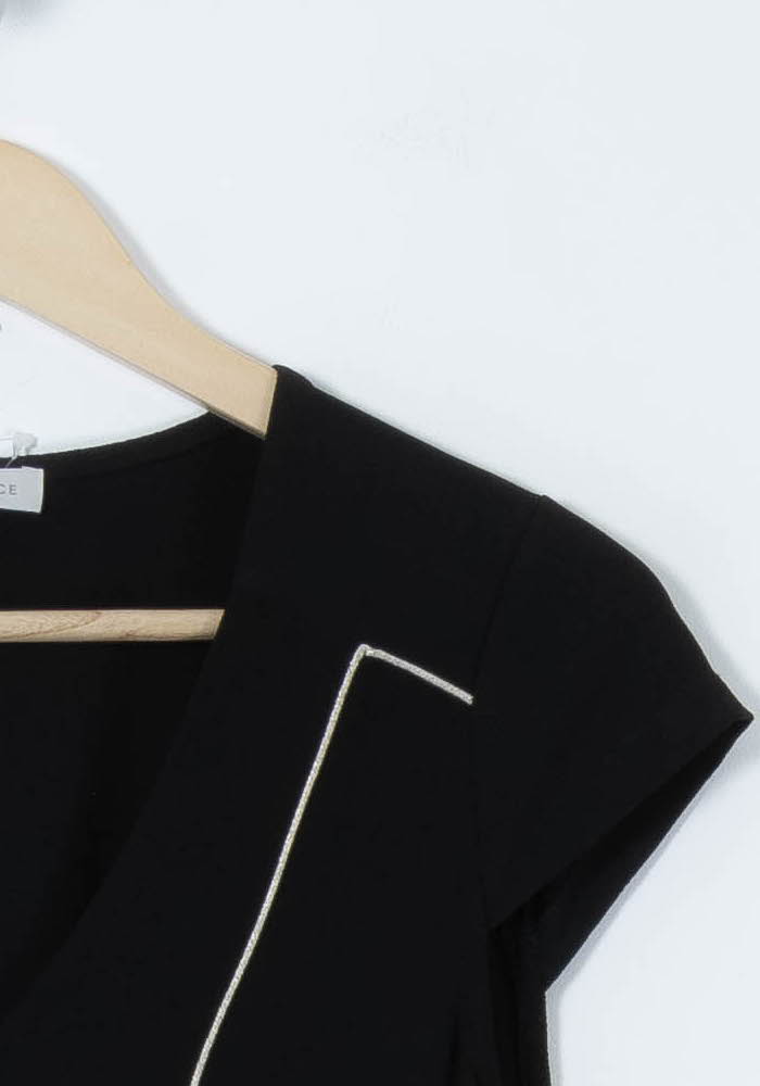 Robe noire - Taille S/36 de la marque Opullence | PARAD89279 - Vendu par Paradigme - Image 3
