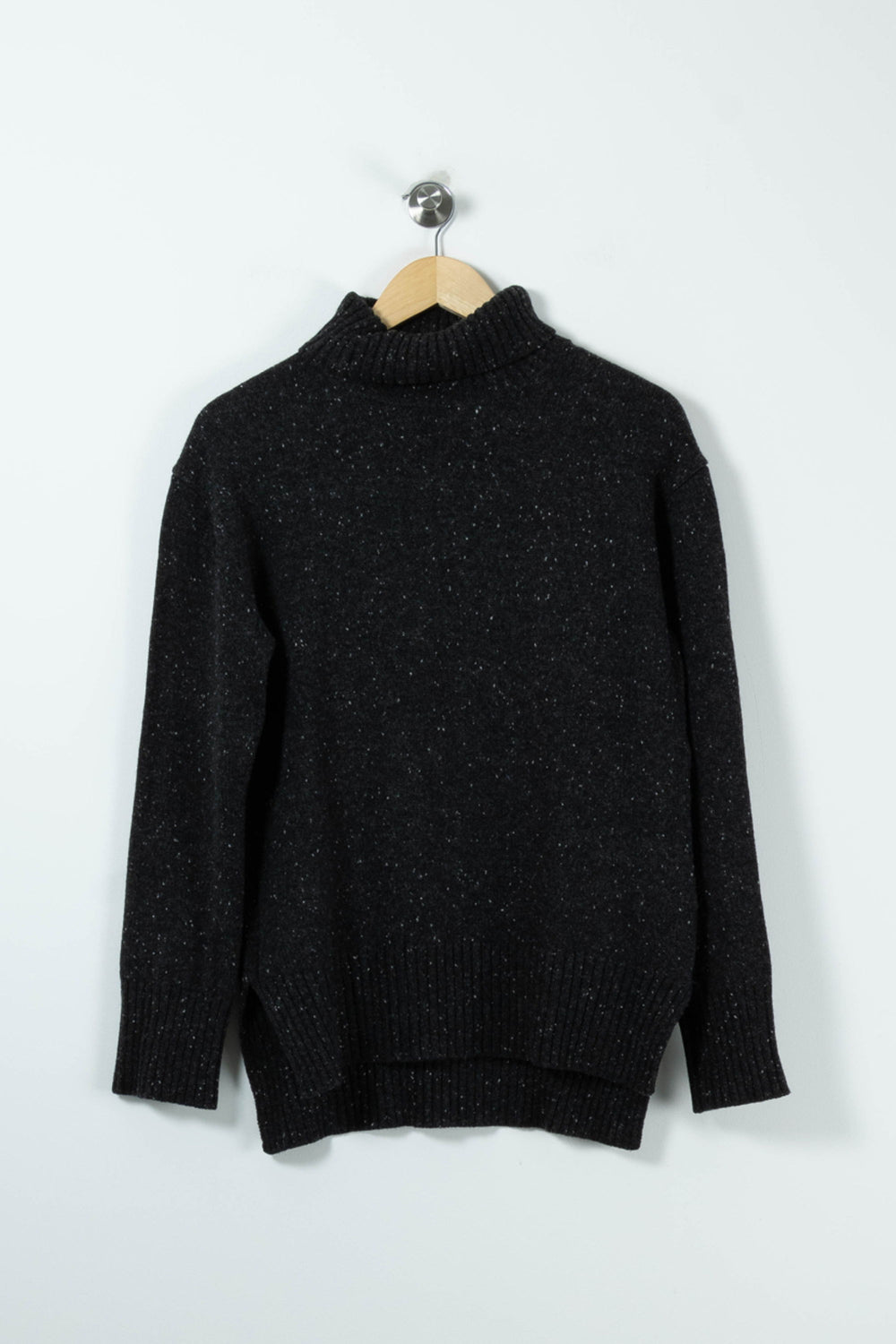 Pull Col Cheminée Noir - Taille XS/34 de la marque Joseph | PARAD89280 - Vendu par Paradigme - Image 2