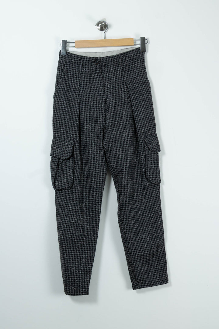 Pantalon Cargo Gris - Taille S/36 de la marque La Fée Maraboutée | PARAD89287 - Vendu par Paradigme - Image 2