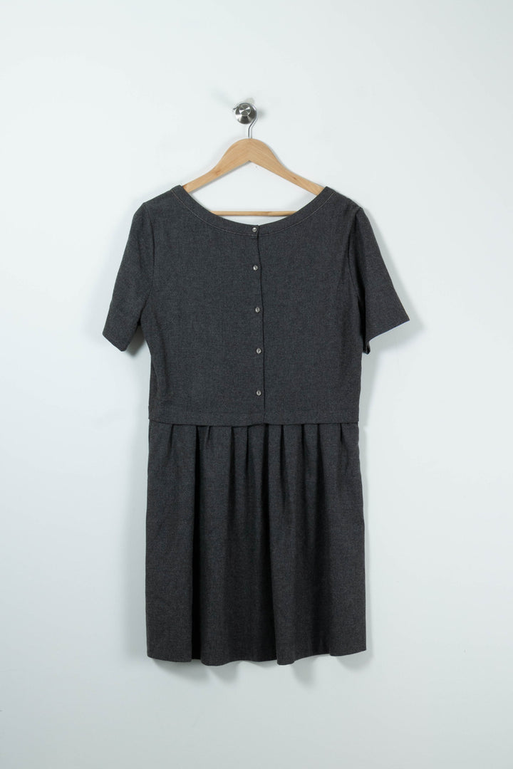 Robe Courte Grise - Taille XL/42 de la marque One Step | PARAD89288 - Vendu par Paradigme - Image 4
