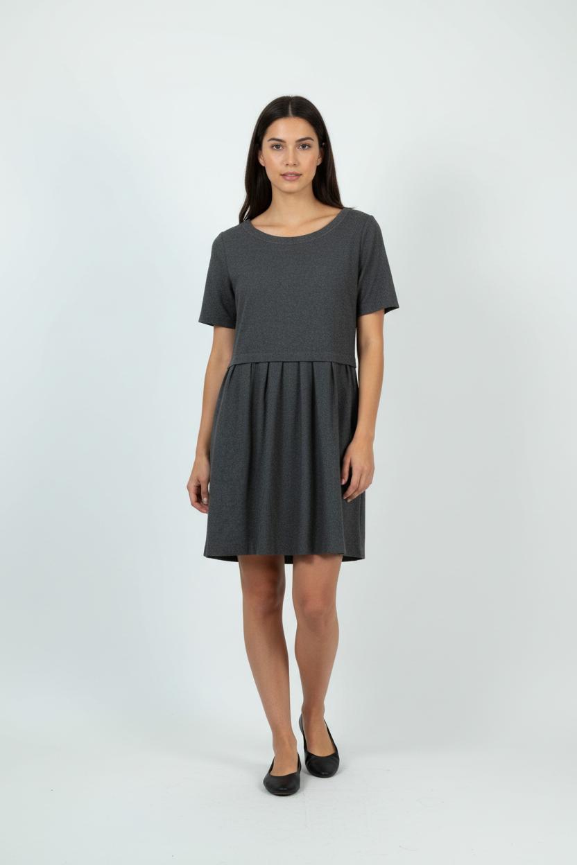 Robe Courte Grise - Taille XL/42 de la marque One Step | PARAD89288 - Vendu par Paradigme - Image 1