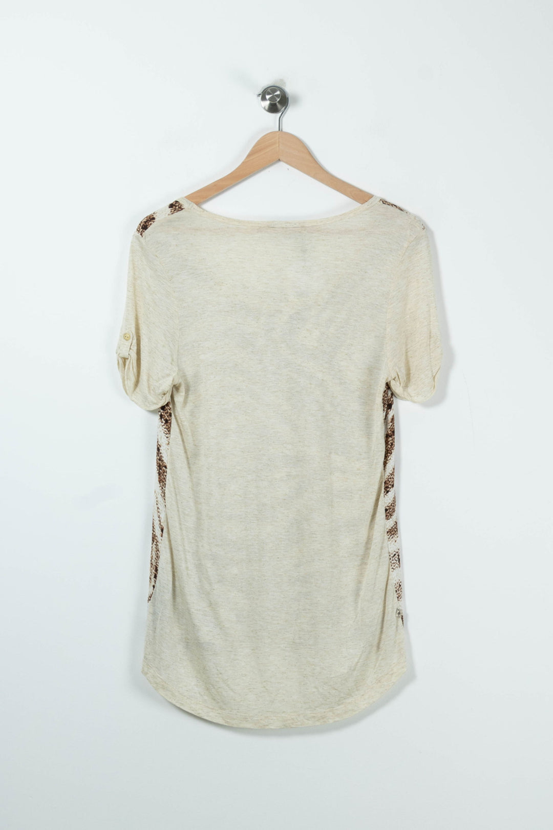 Tee-shirt Beige et Marron - Taille XL/42 de la marque One Step | PARAD89289 - Vendu par Paradigme - Image 4