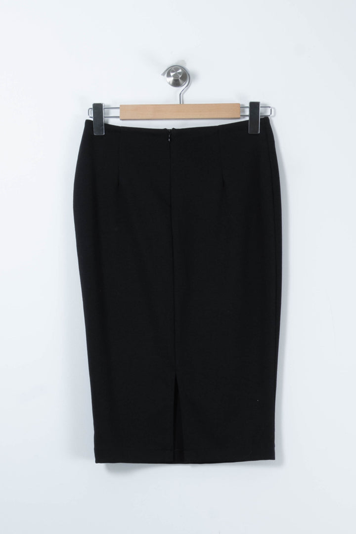 Jupe Crayon Noire - Taille S/36 de la marque La Fée Maraboutée | PARAD89291 - Vendu par Paradigme - Image 2