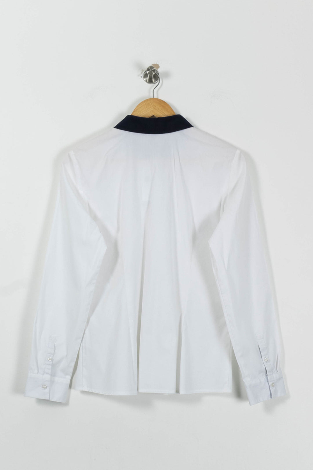 Chemise Blanche et Noire - Taille XL/42 de la marque Max Mara | PARAD89294 - Vendu par Paradigme - Image 4