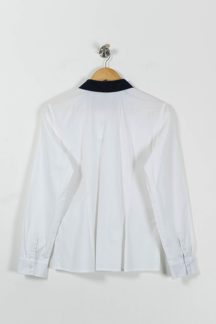 Chemise Blanche et Noire - Taille XL/42 de la marque Max Mara | PARAD89294 - Vendu par Paradigme - Image 4