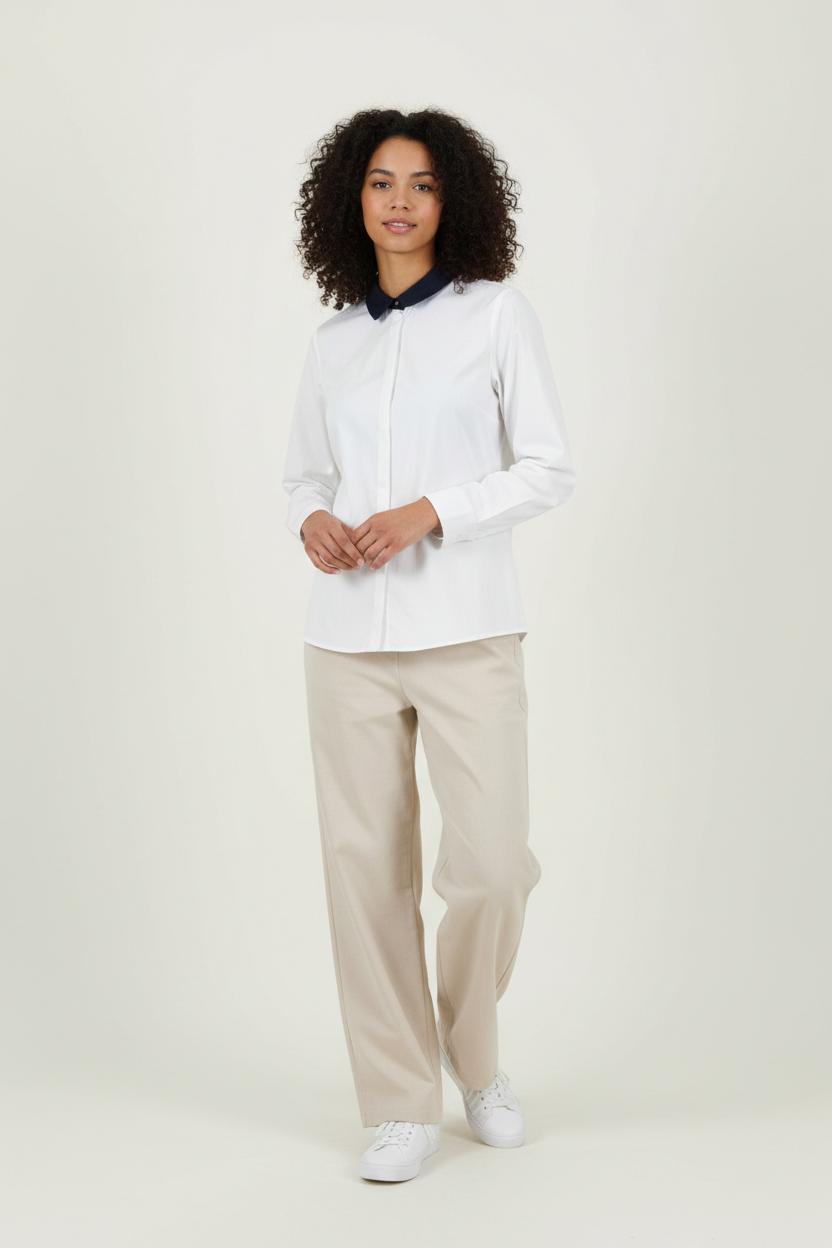 Chemise Blanche et Noire - Taille XL/42 de la marque Max Mara | PARAD89294 - Vendu par Paradigme - Image 1